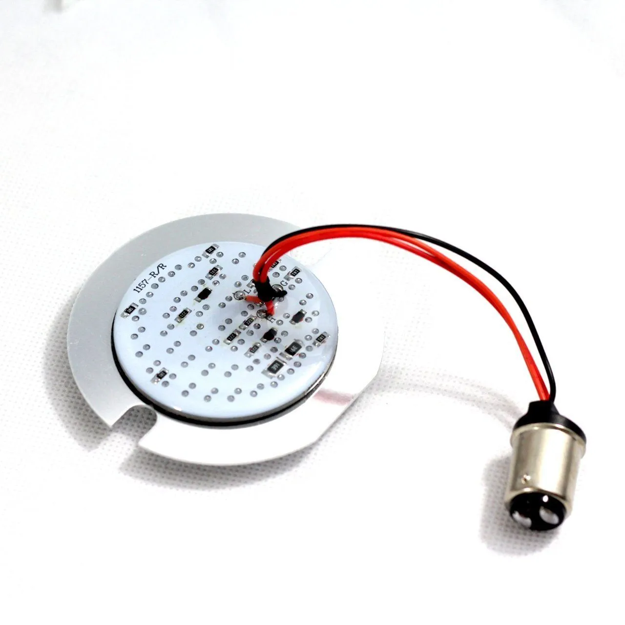 Eagle Lights 3 1/4" Front and Rear LED Turn Signal Kit for Harley Davidson Motorcycles - Generation I / Red Rear Turn Signals