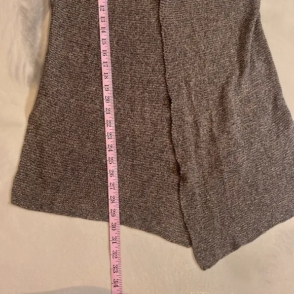 Eileen Fisher Brown Open Front Cardigan