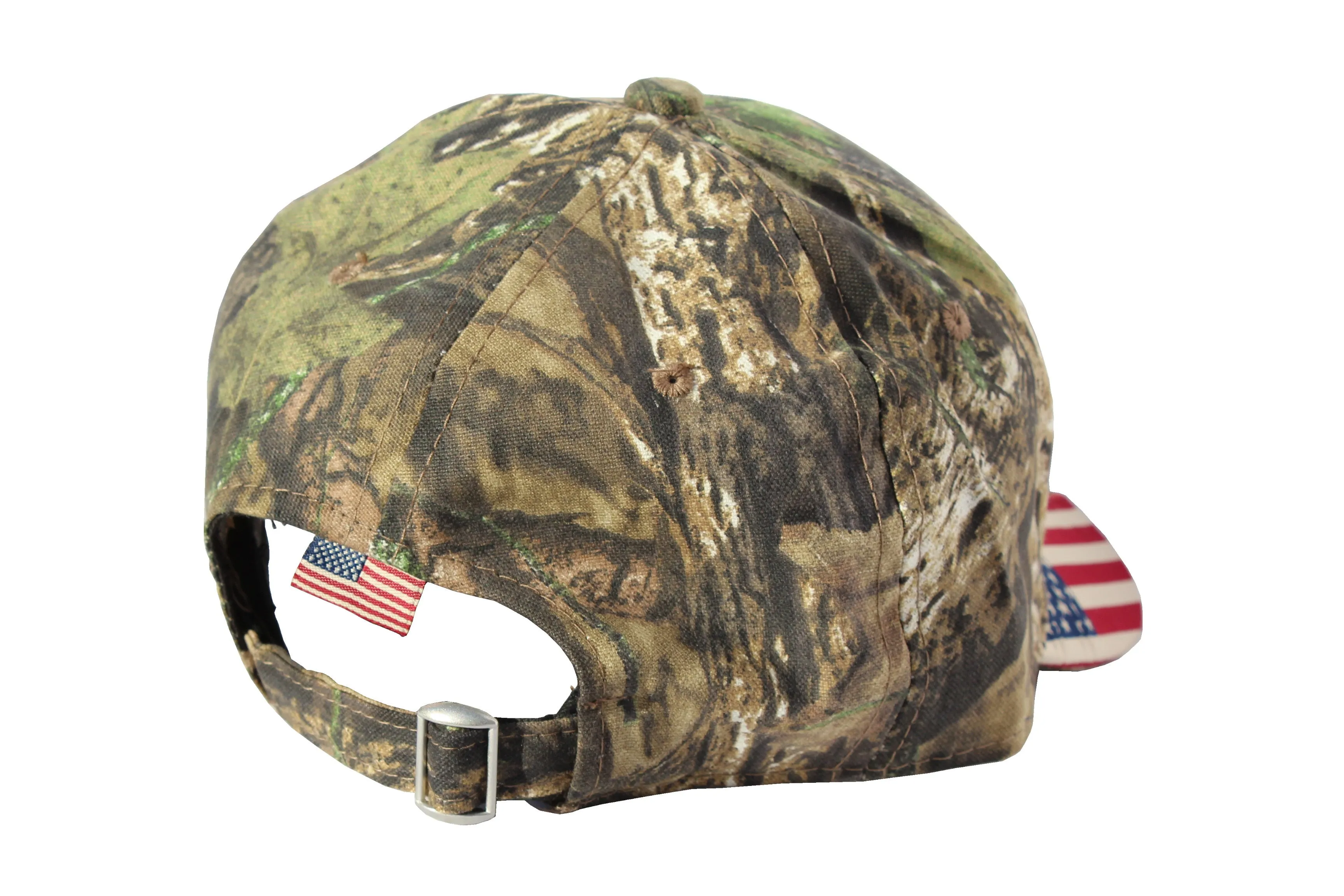 Elk River Custom Rods American Flag Camo Hat