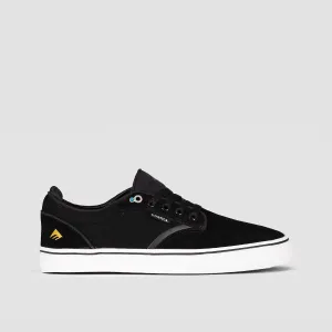 Emerica Dickson Shoes - Black/White/Gold