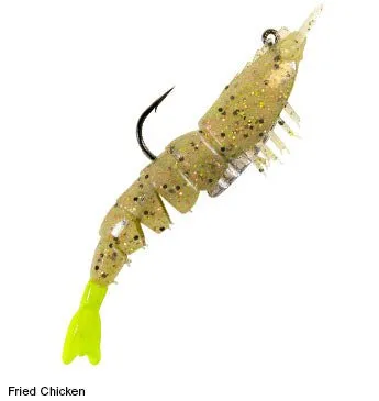 EZ SHRIMPZ 3.5" Rigged 2-PK