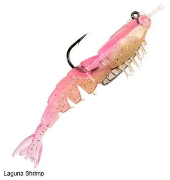 EZ SHRIMPZ 3.5" Rigged 2-PK
