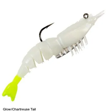 EZ SHRIMPZ 3.5" Rigged 2-PK