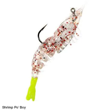EZ SHRIMPZ 3.5" Rigged 2-PK