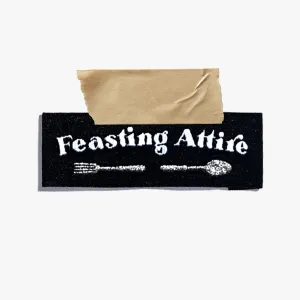 'Feasting Attire' Black Label | 6 Sew-in Labels