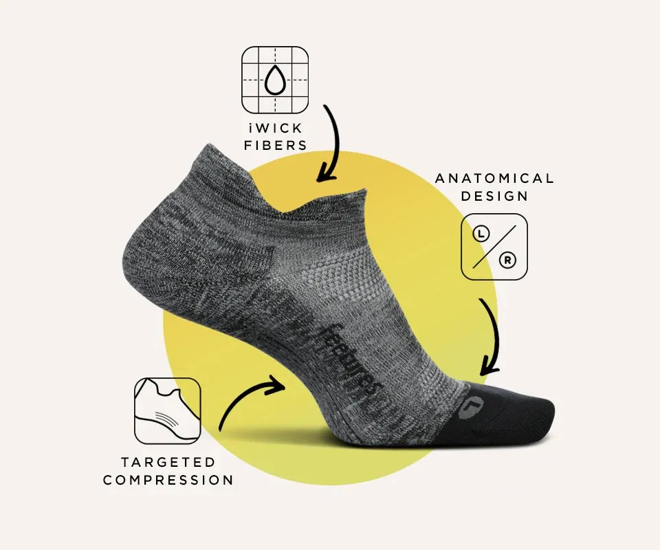 Feetures | Elite | Ultra Light | No Show Tab V2 | Hardloopsokken | Unisex