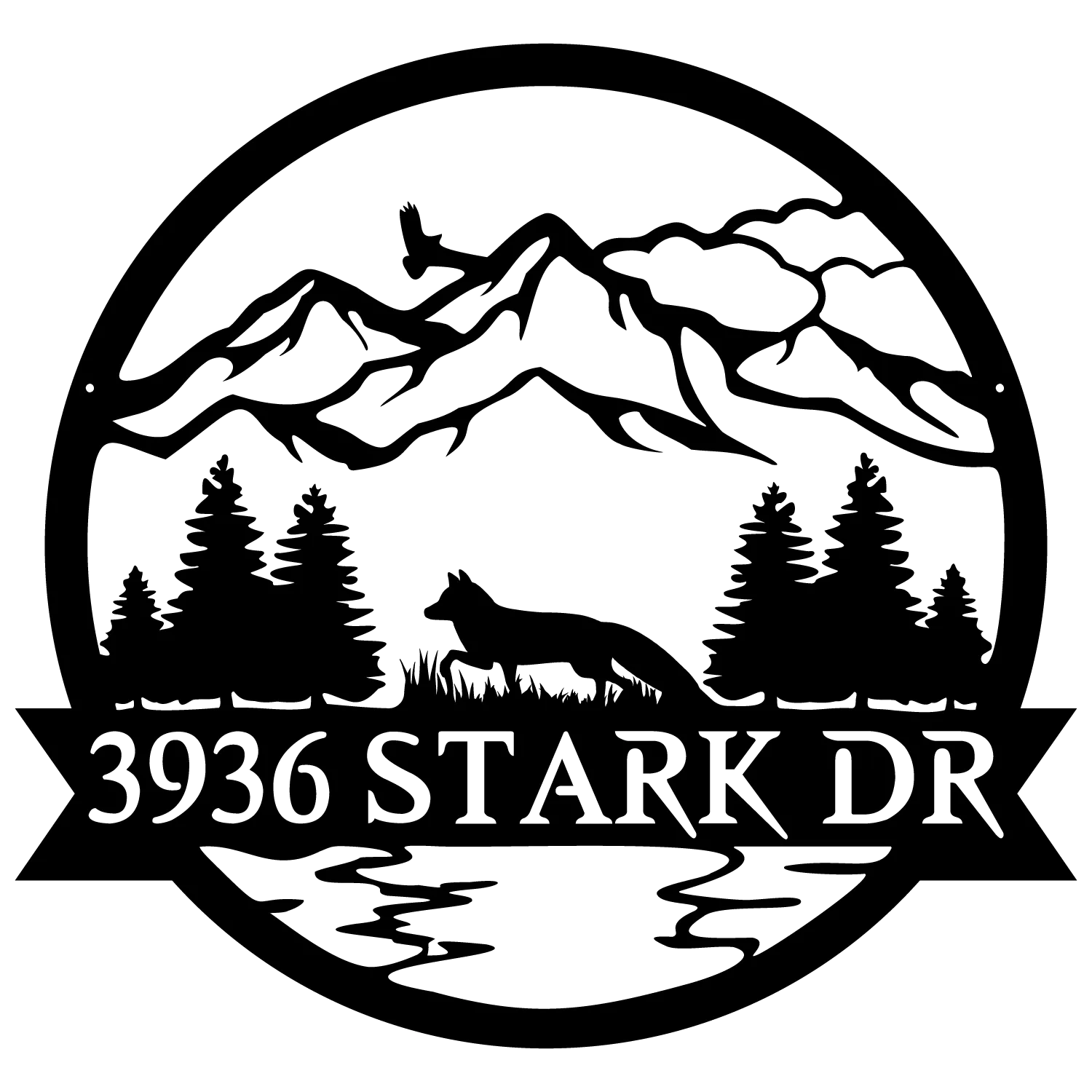 Fox Outdoor Monogram