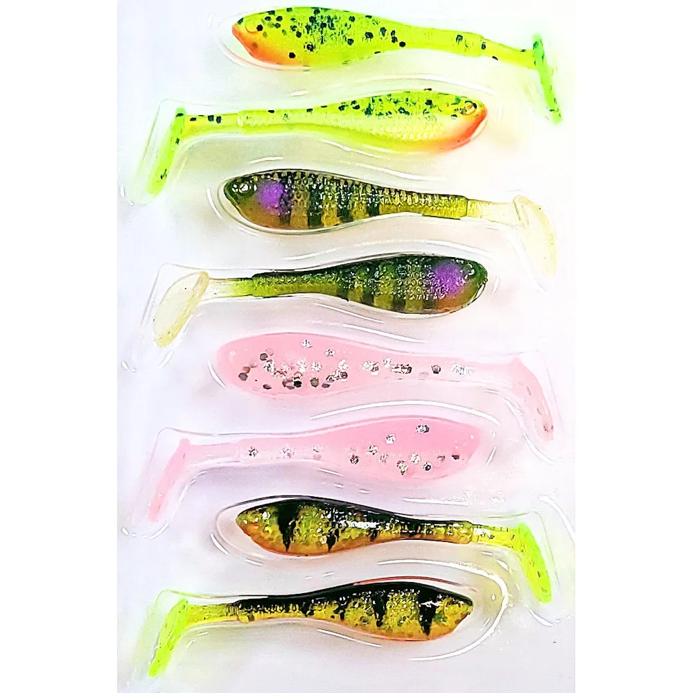 Fox Rage Micro Fry Mixed UV Colours - 4cm