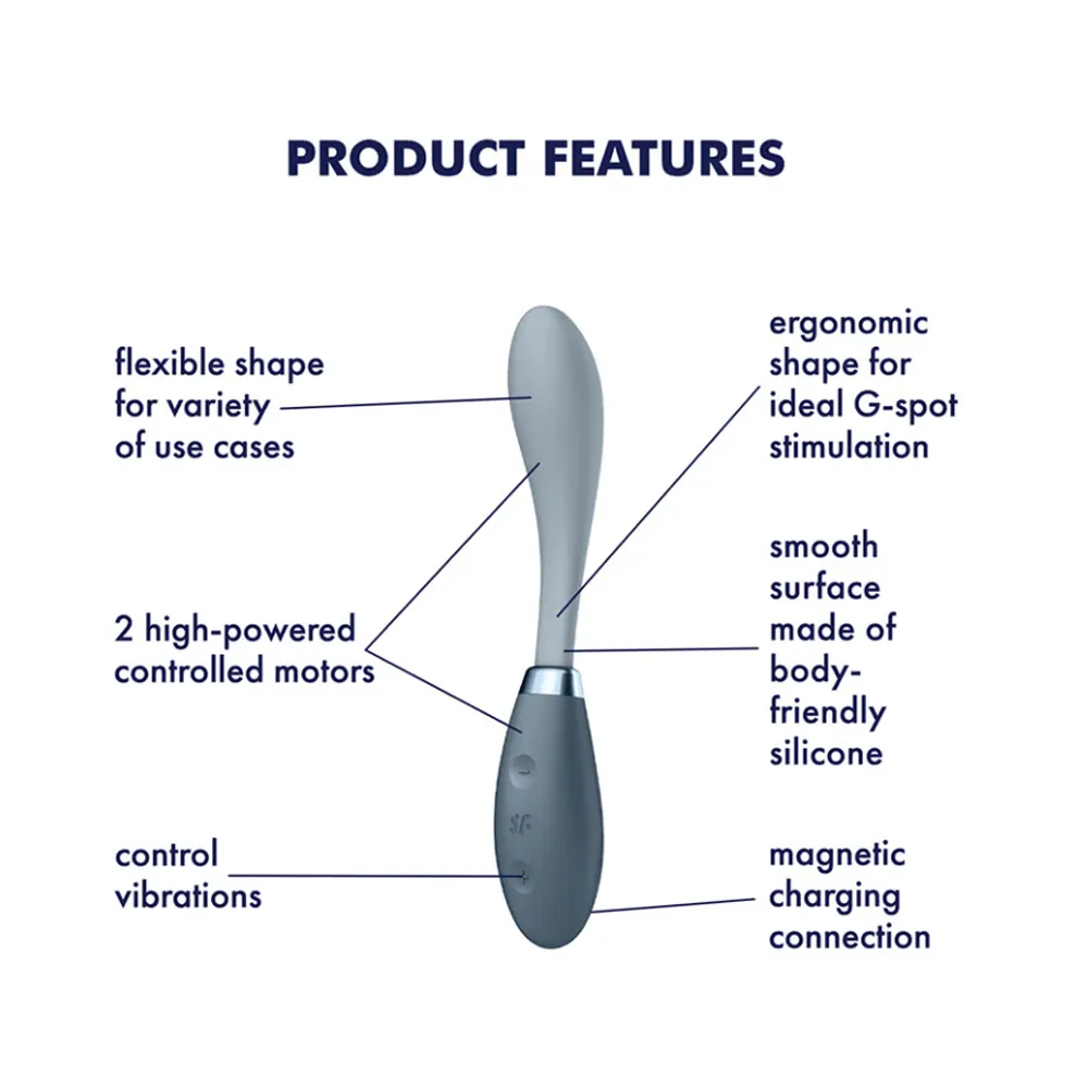 G-Spot Flex 3 - Soft Grey