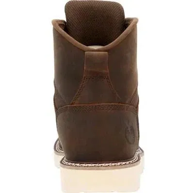 Georgia Men's Core 37 6" Soft Toe Slip Resist Work Boot - Brown - GB00667