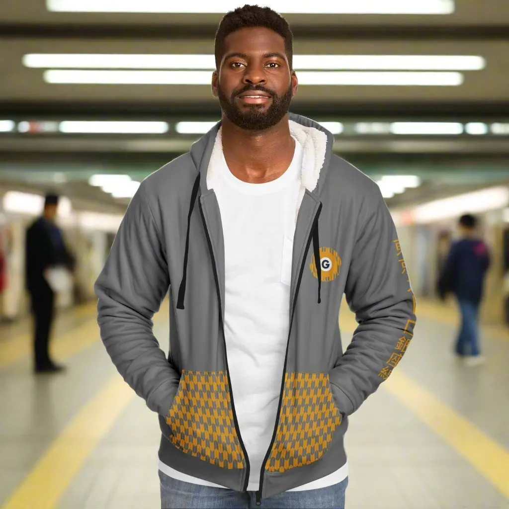 Ginza Line Ultra-Soft Microfleece Zip Hoodie