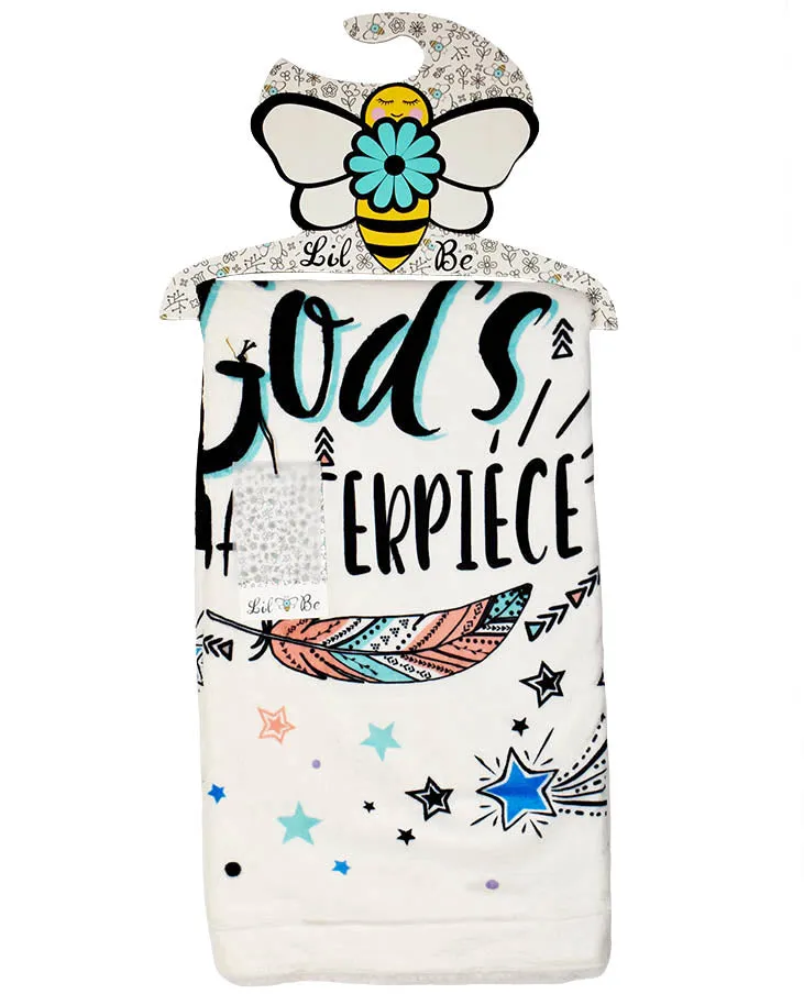 Gods Masterpiece Plush Baby Blanket