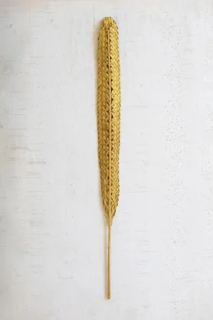 Goldenrod Woven Kejur Leaf (Pack of 12)