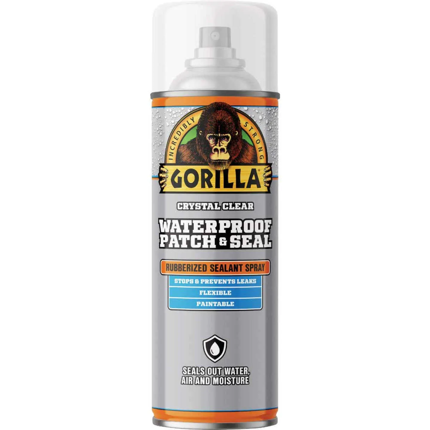 GORILLA 14oz CLEAR WATERPROOF PATCH & SEAL SPRAY