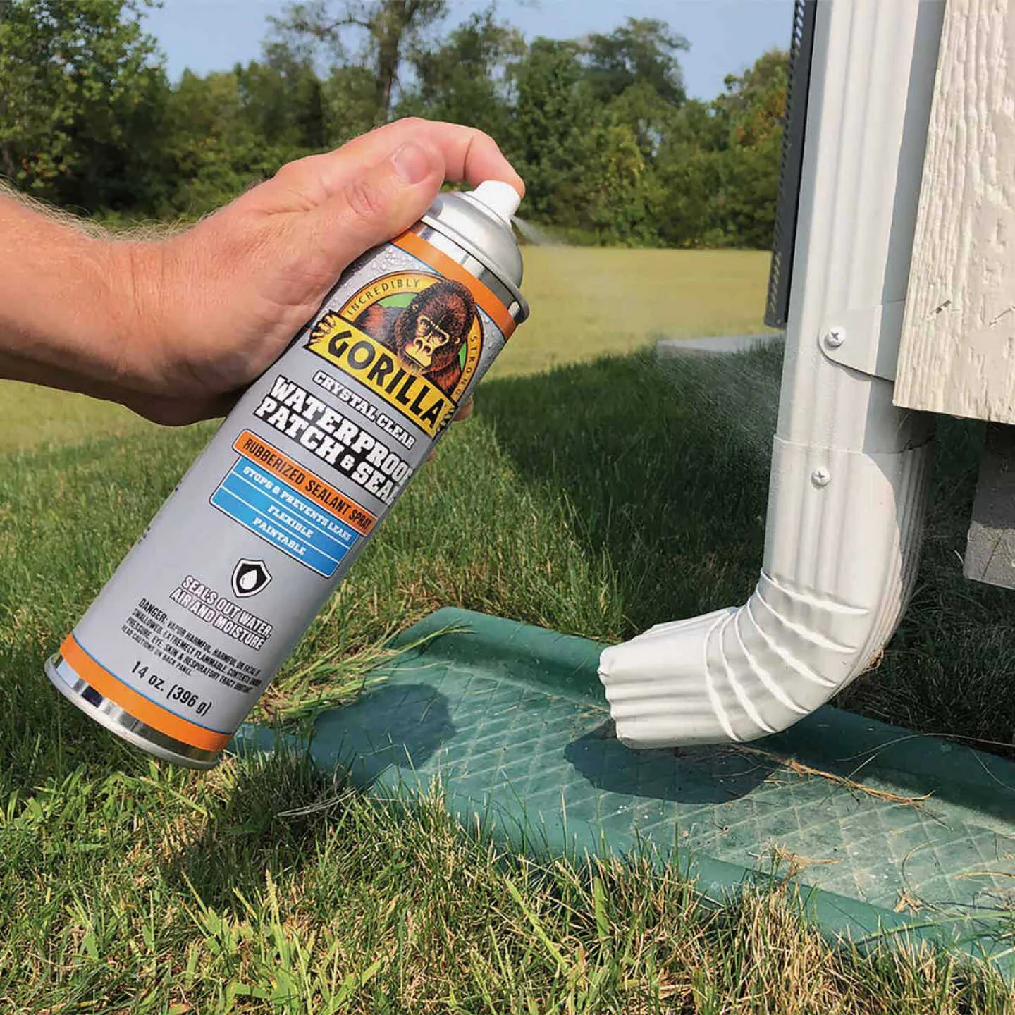 GORILLA 14oz CLEAR WATERPROOF PATCH & SEAL SPRAY