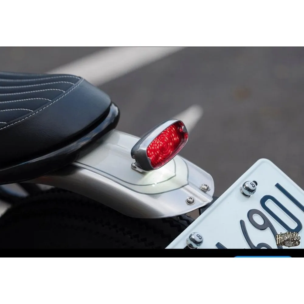 Gort Tail Light - LED - Polished Aluminium