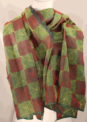 Hand-stitched Silk Scarf