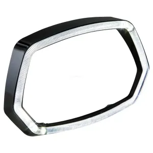 Headlight Frame SIP LED illuminated Ring Gloss Black | Vespa Sprint 50-150cc