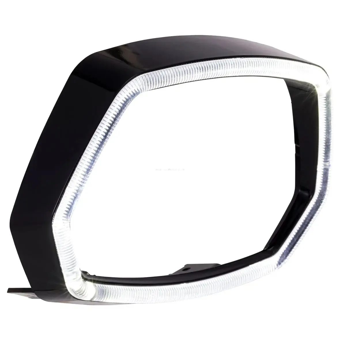 Headlight Frame SIP LED illuminated Ring Gloss Black | Vespa Sprint 50-150cc
