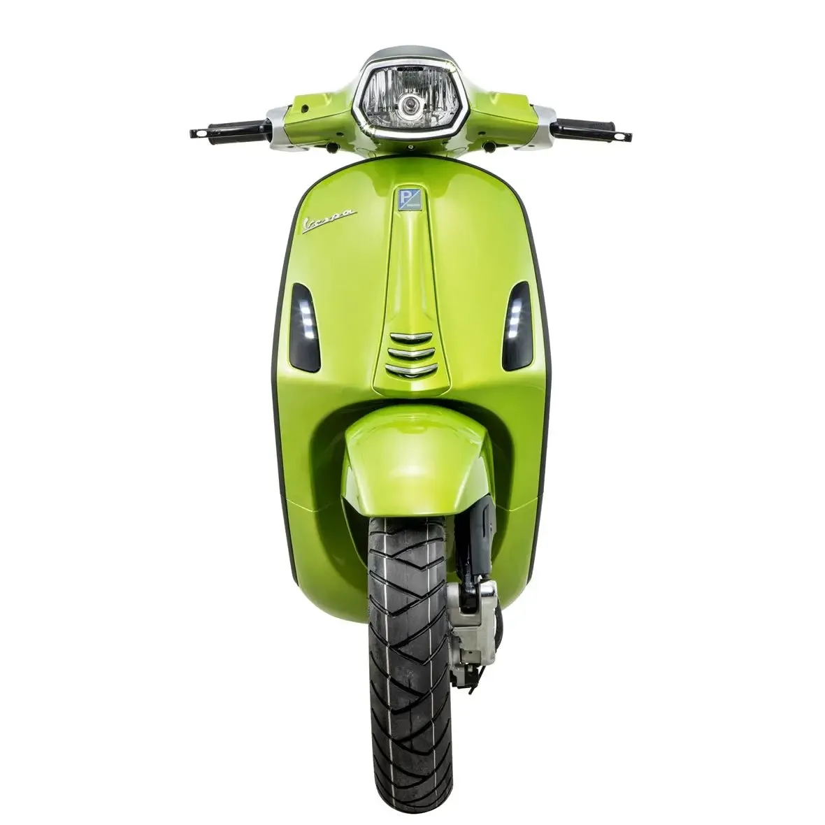 Headlight Frame SIP LED illuminated Ring Gloss Black | Vespa Sprint 50-150cc