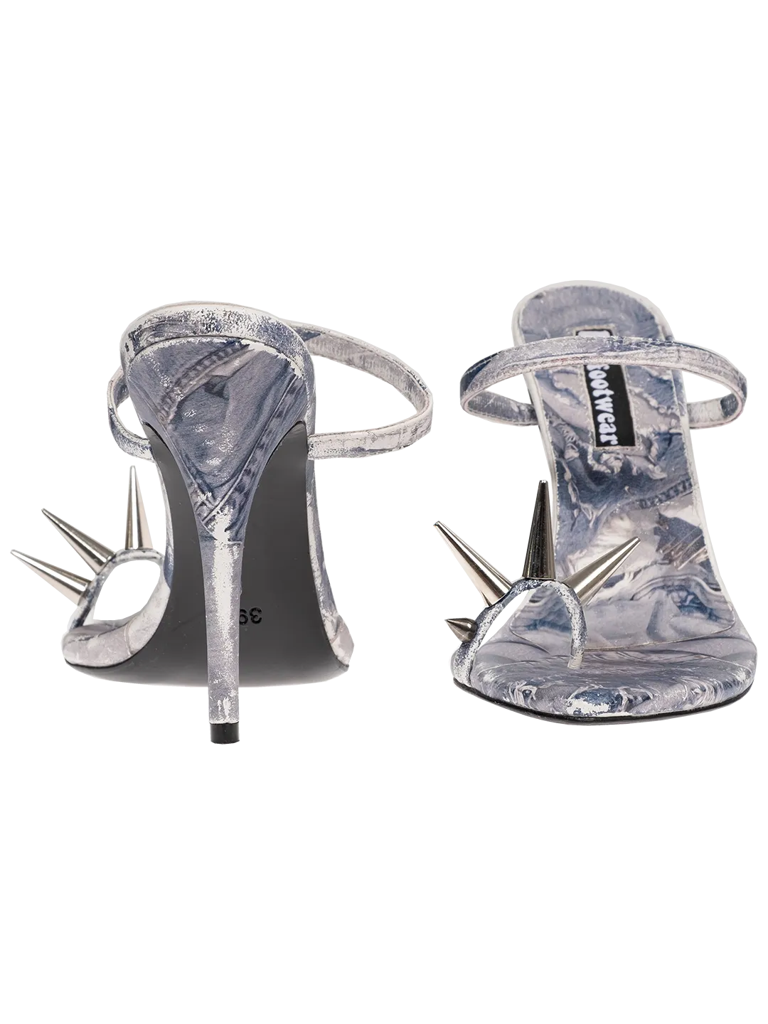 Jeans Spike Heels