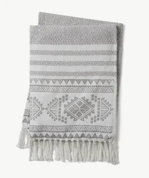 Jolie Geometric Woven Throw