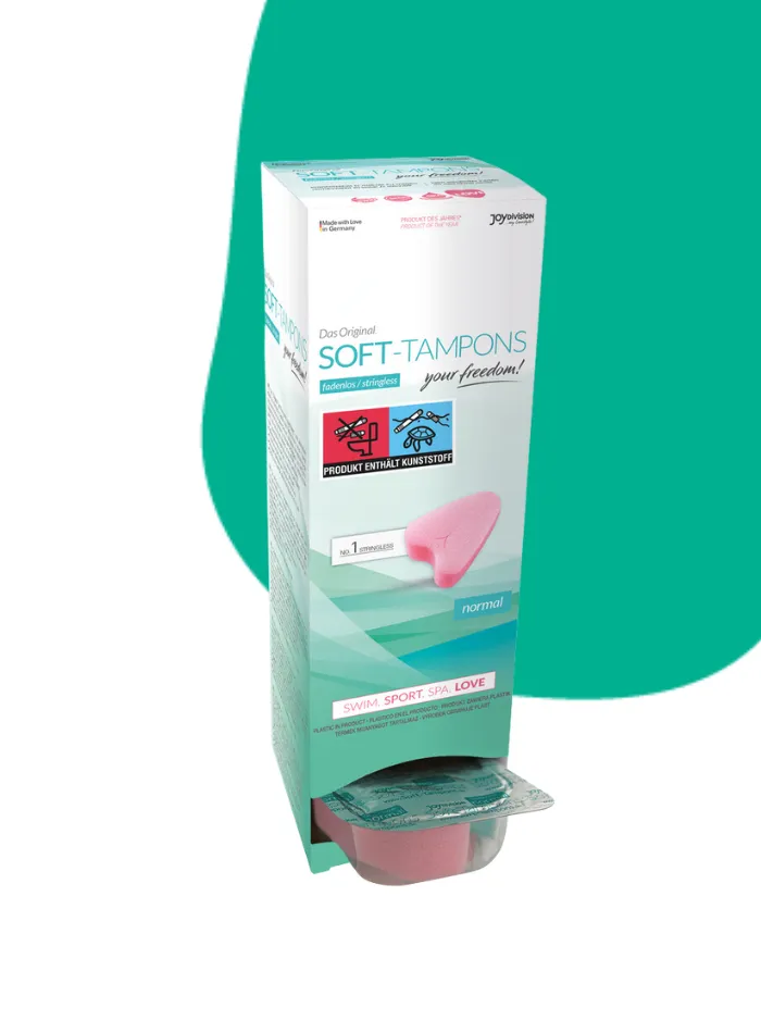 JoyDivison SOFT-TAMPONS Stringless Soft Sponges 10 Pack