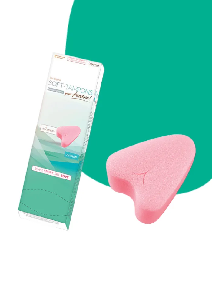 JoyDivison SOFT-TAMPONS Stringless Soft Sponges 10 Pack