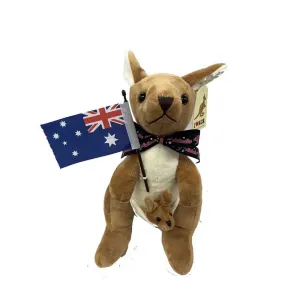 Kangaroo Flag & Ribbon 20 Inch