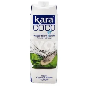 Kara Coco 100% Coconut Water 1000ml ~ 佳樂 椰子水 1000ml
