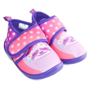 Kids Shoes Pink Sloth Todder Girls Non-slip Daycare Slippers - (5-6T to 11-12)
