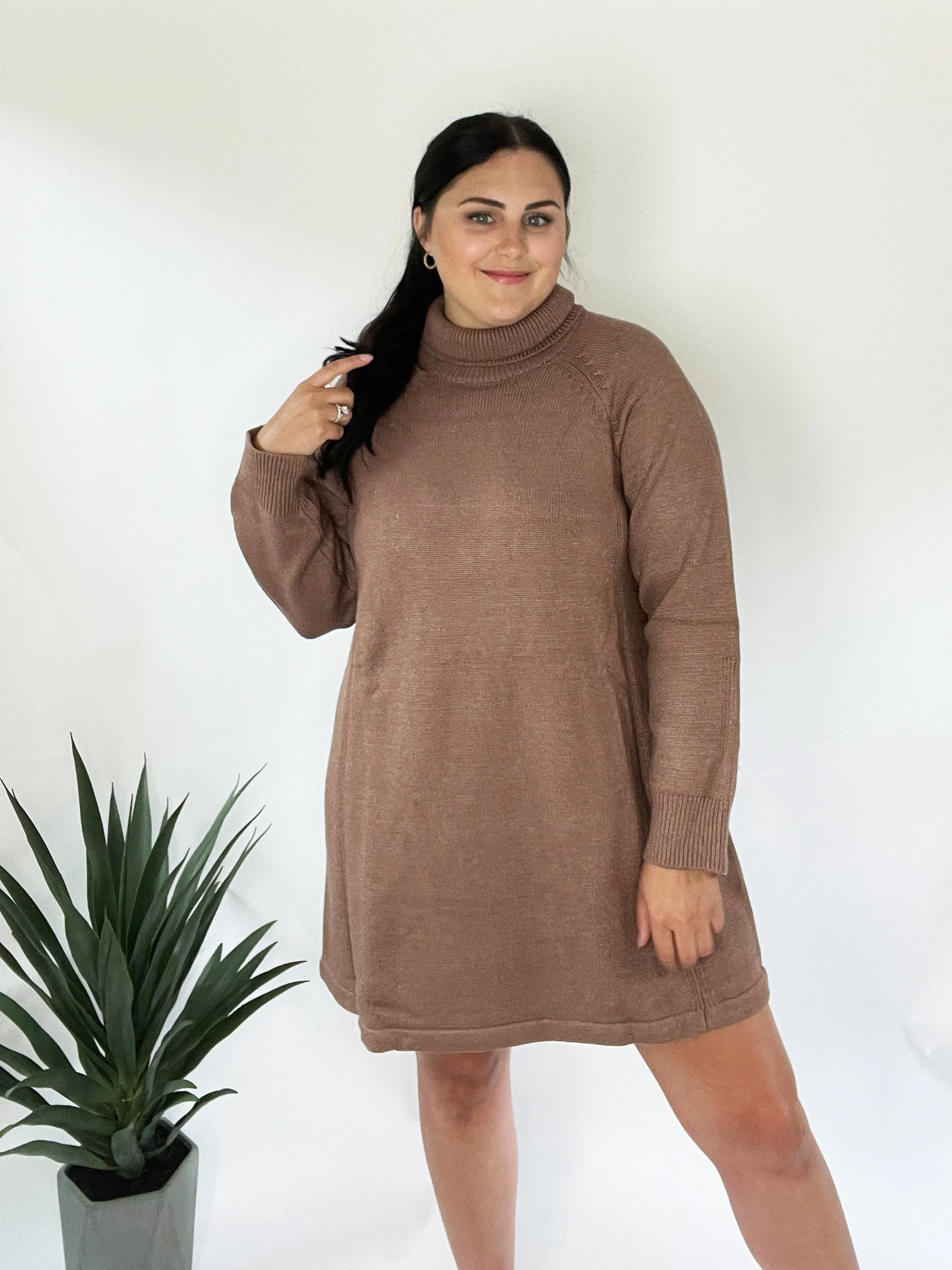 Latte Sweater Dress