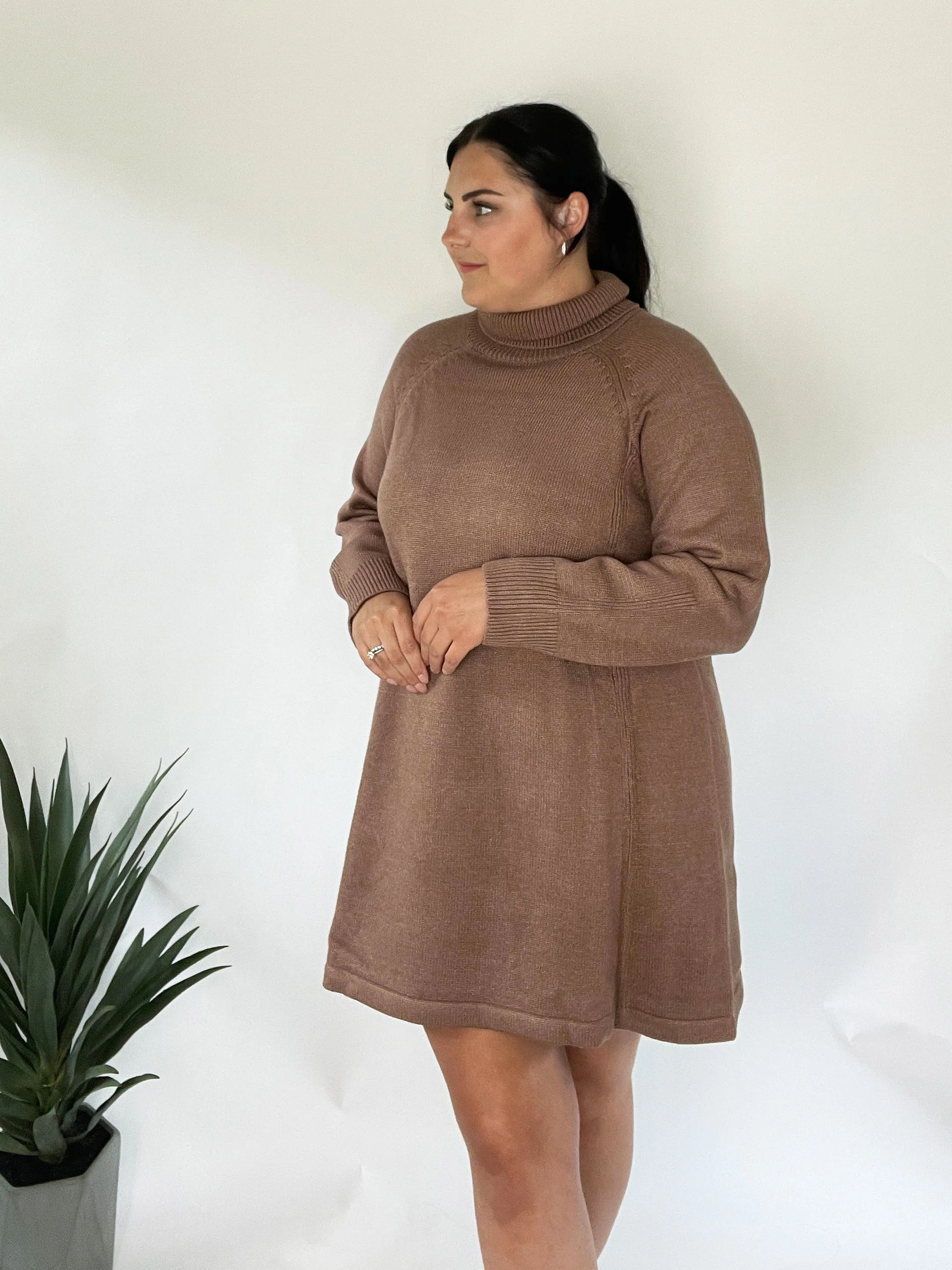 Latte Sweater Dress