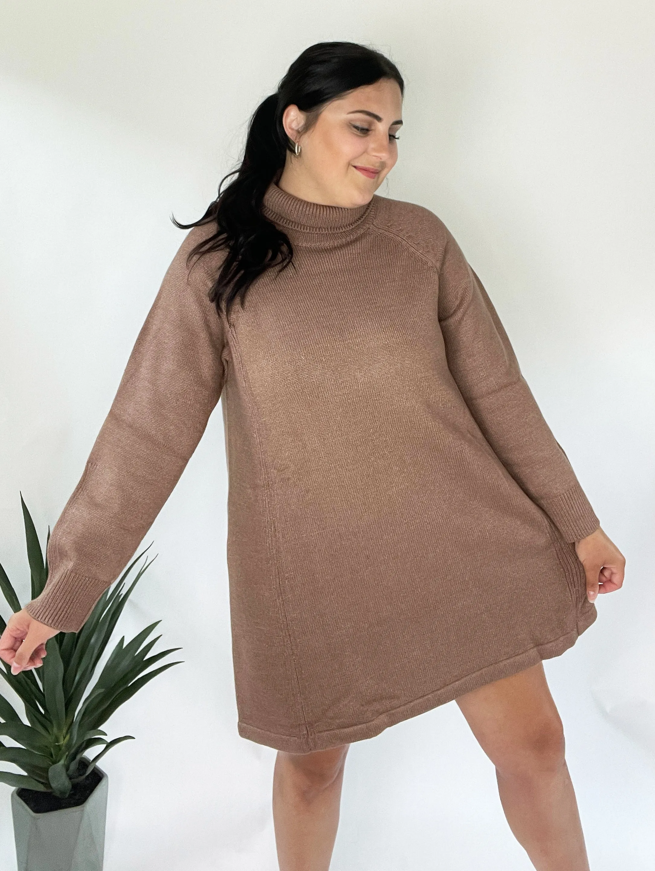 Latte Sweater Dress
