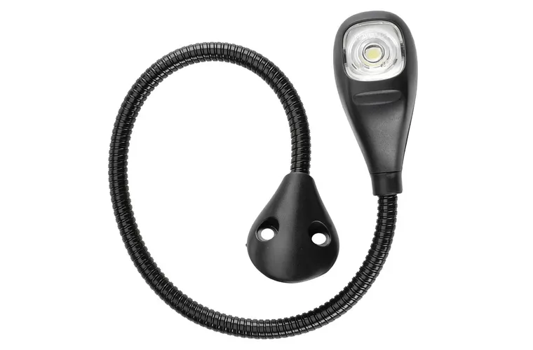Led Map Light 400mm Flexible Arm and Fixed Mounting Bracket