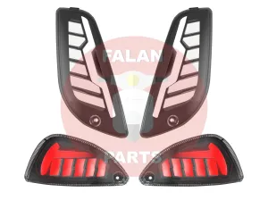 Level 10 Indicator Kit Led Smoked | Vespa S/LX 50/150cc