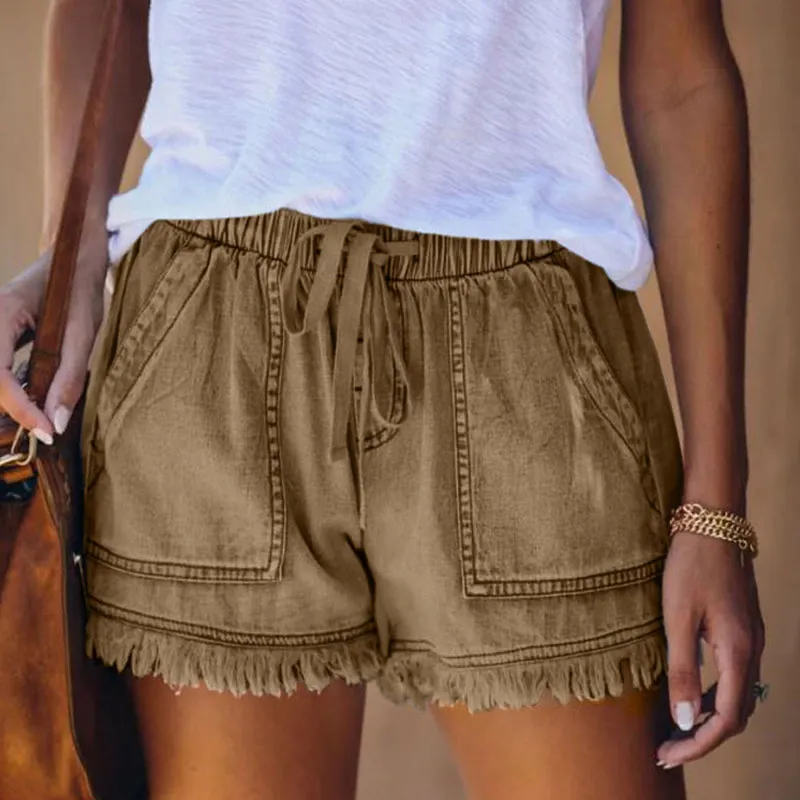 Lexi™ | High-Waisted Denim Shorts
