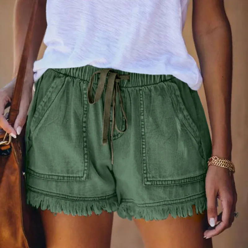 Lexi™ | High-Waisted Denim Shorts