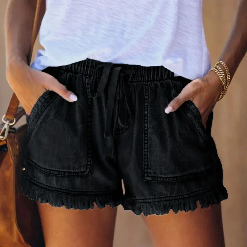 Lexi™ | High-Waisted Denim Shorts