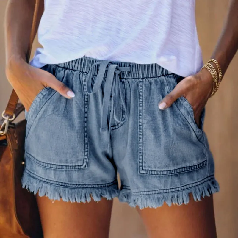Lexi™ | High-Waisted Denim Shorts