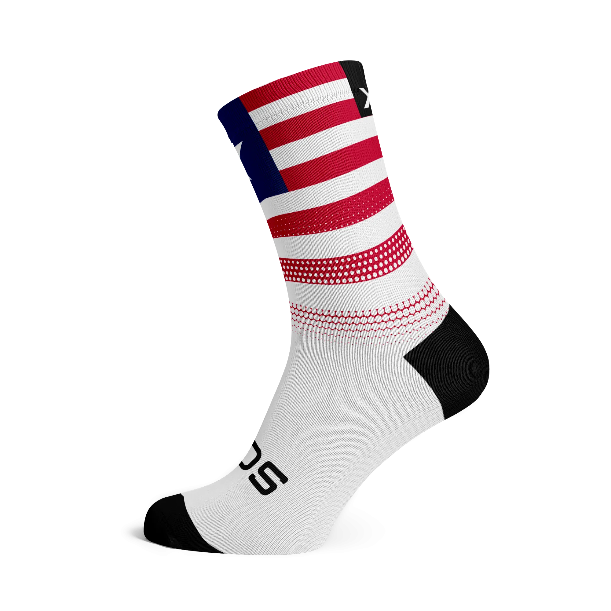Liberia Flag Socks