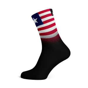 Liberia Flag Socks