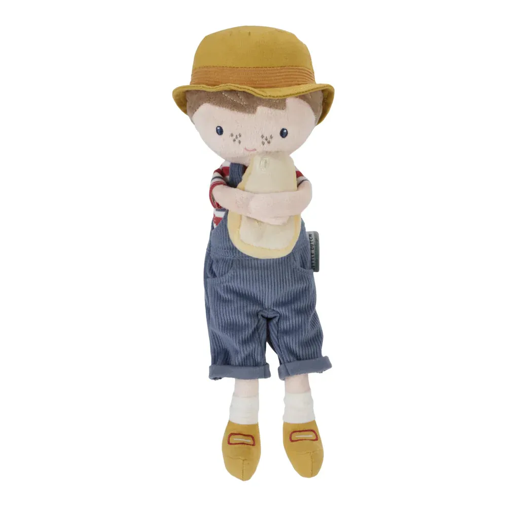 Little Dutch Little Farm - Cuddle Doll - Farmer Jim With Cheese