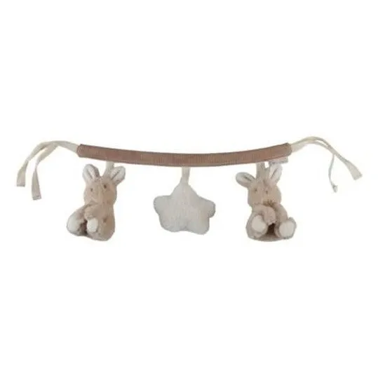 Little Dutch Stroller Toy Chain - Baby Bunny