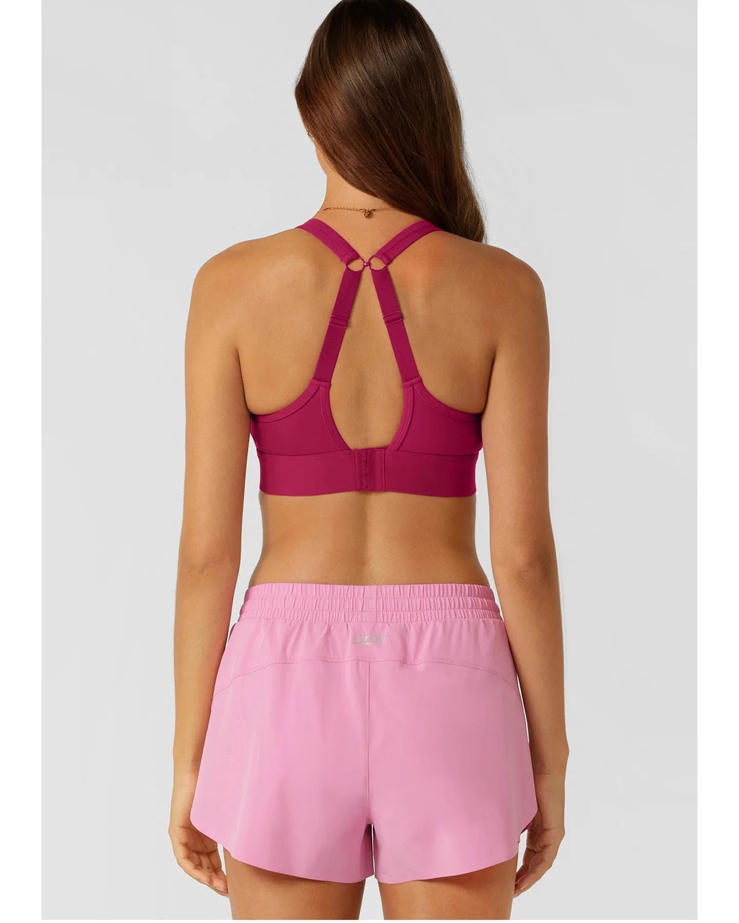 Lorna Jane Amy Maximum Support Sports Bra - Persian Rose