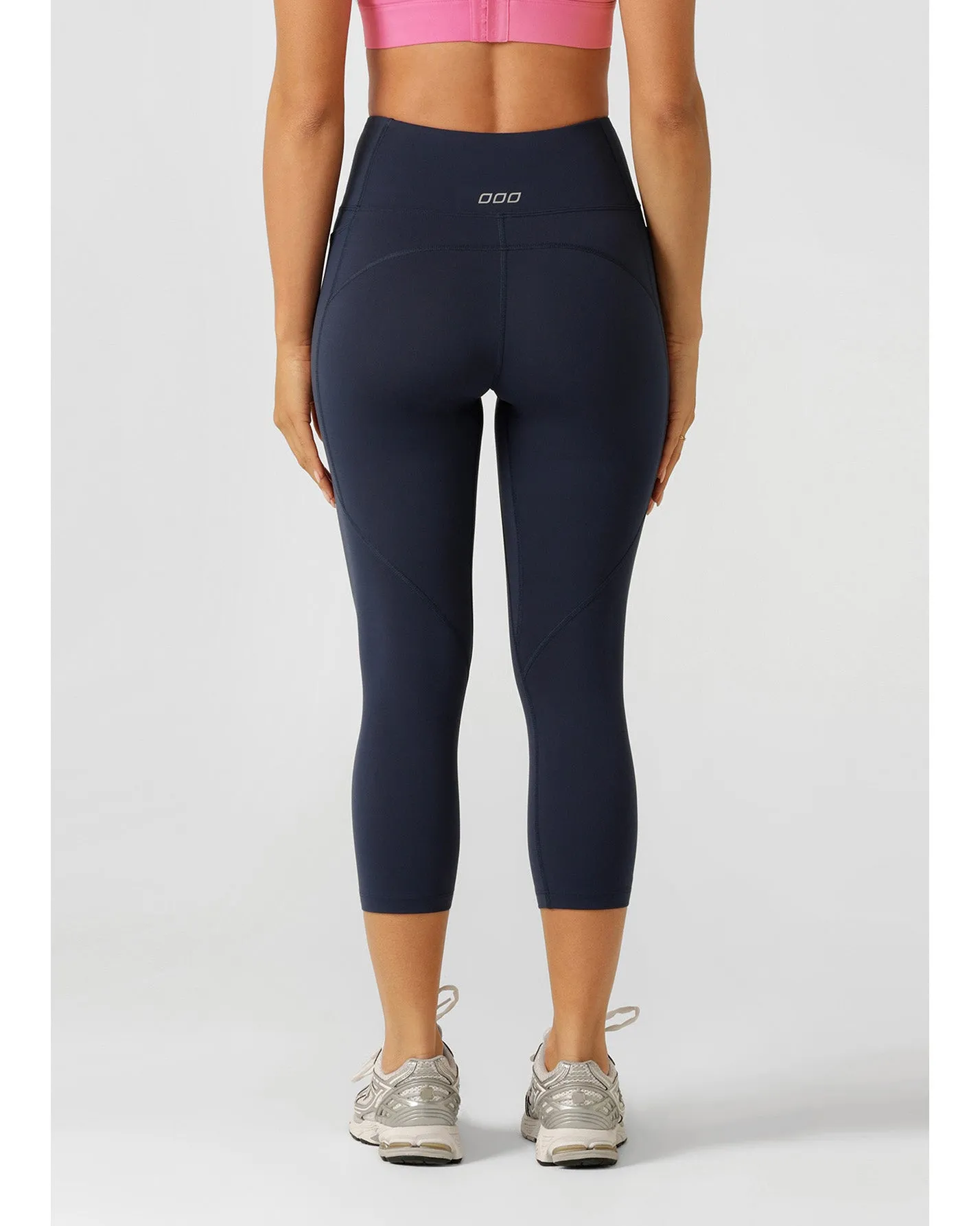 Lorna Jane Amy No Ride Phone Pocket 7/8 Leggings - Imperial Blue