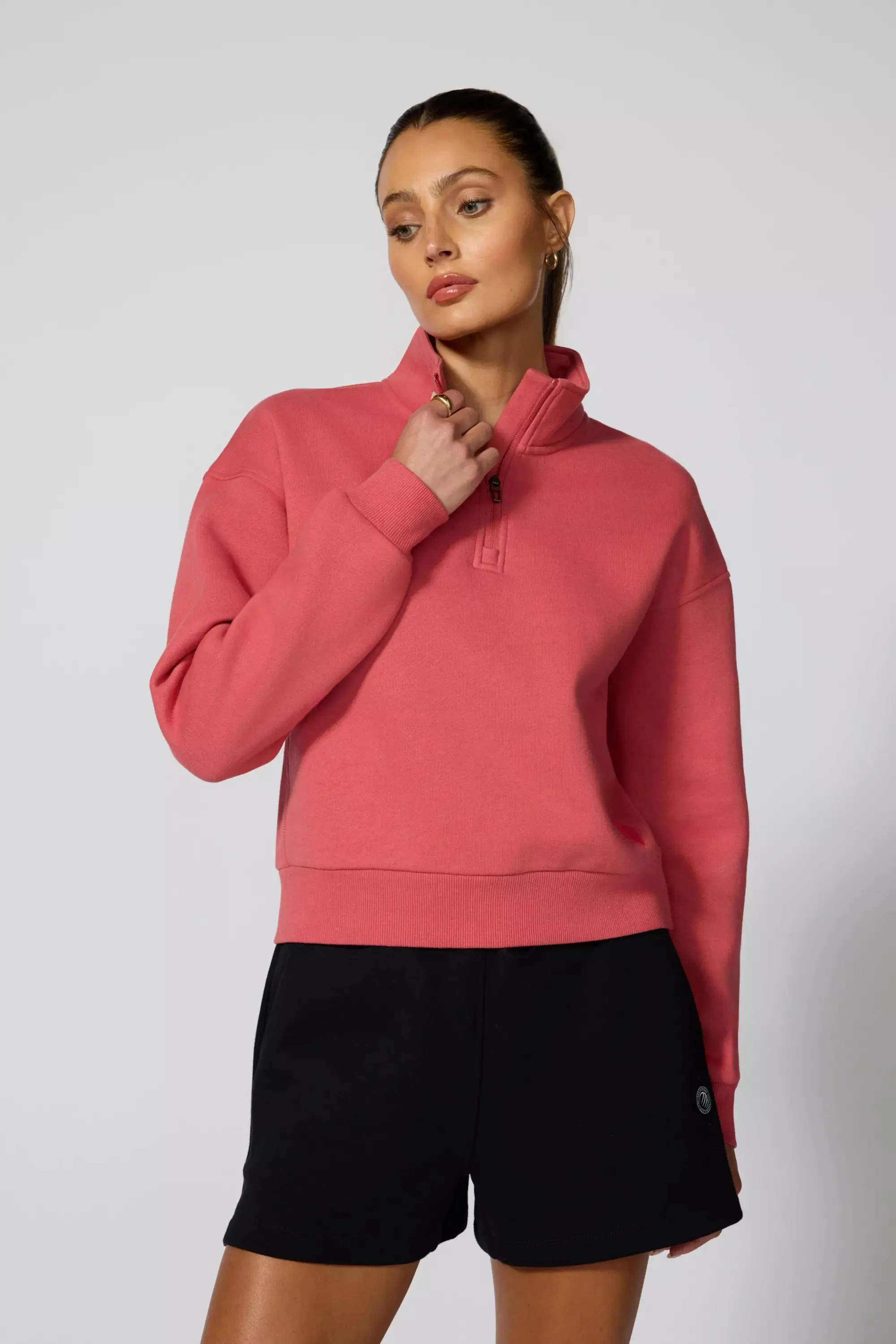 Luxefleece 1/4 Zip  - Mineral Red