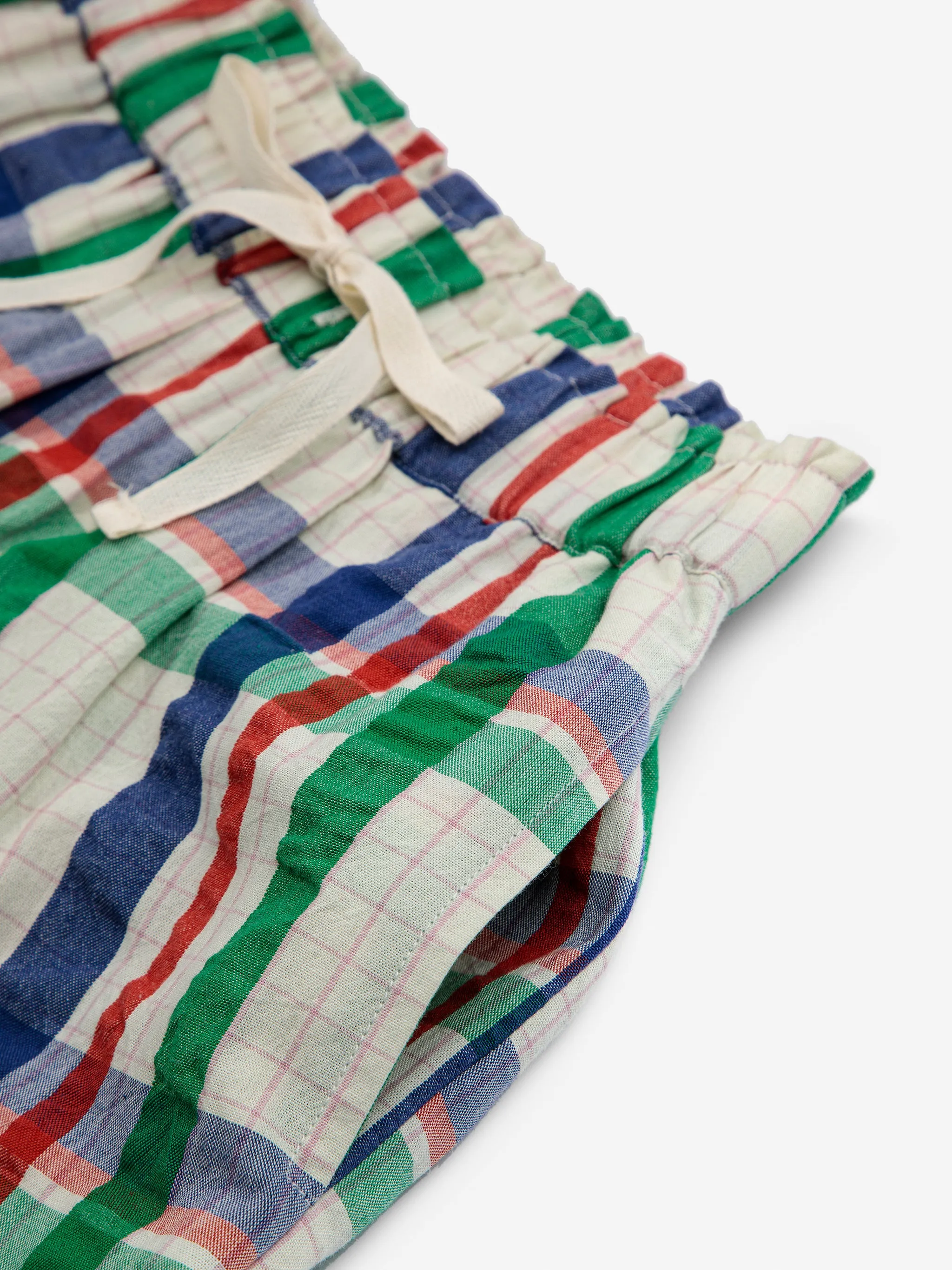 Madras Checks Woven Bermuda Shorts