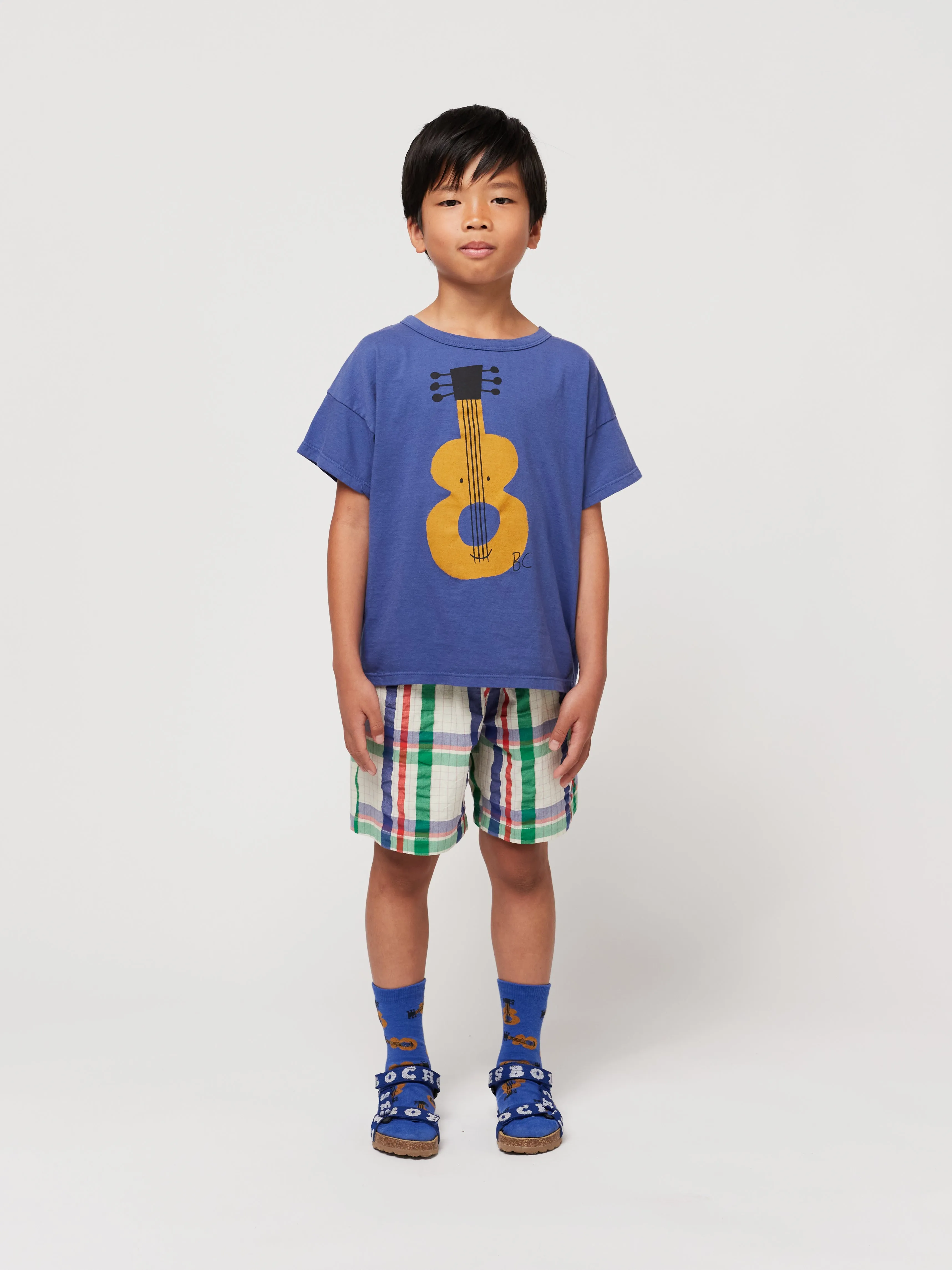Madras Checks Woven Bermuda Shorts