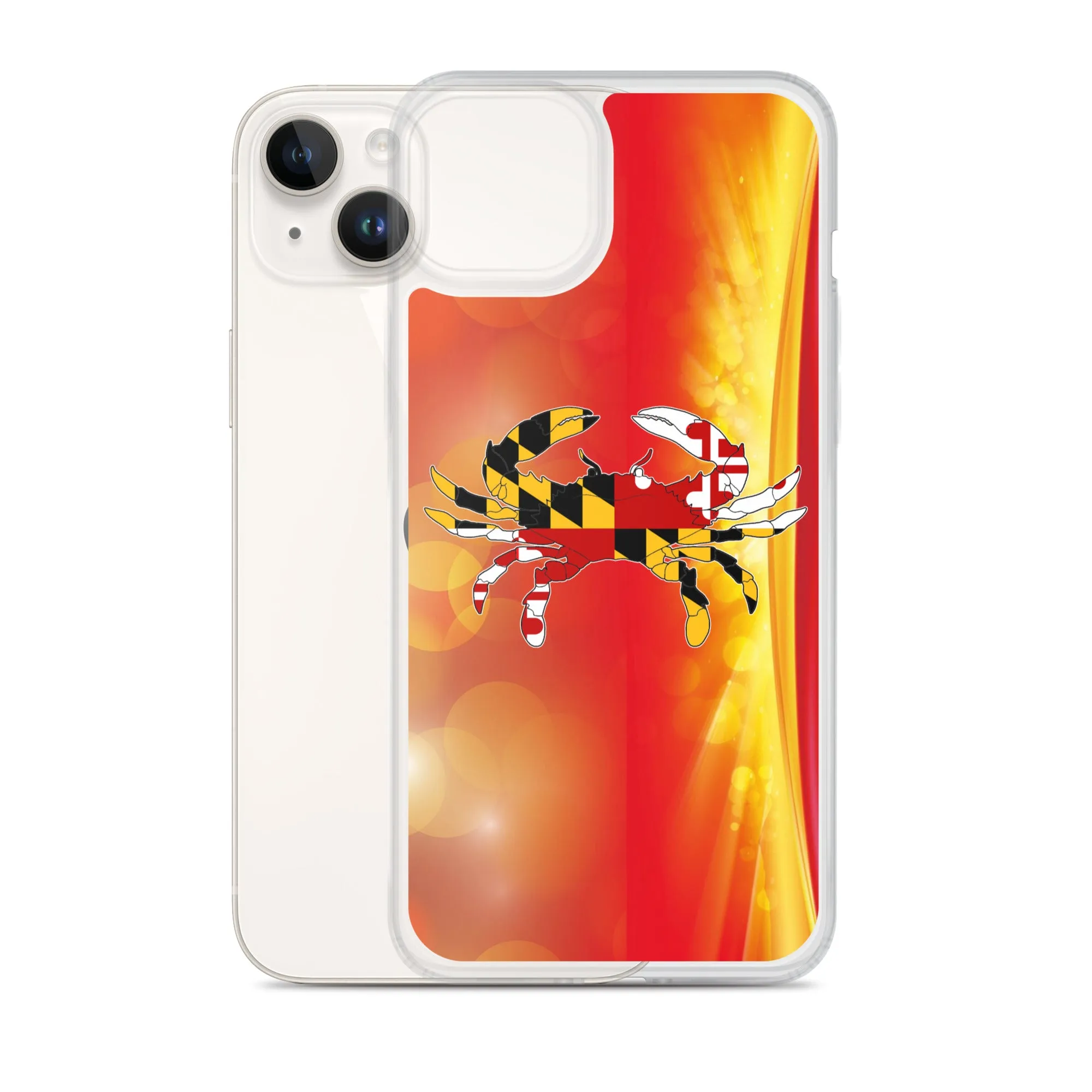 Maryland Flag Crab iPhone® Case